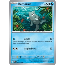 POKEMON AVENTURAS COMPARTIDAS CARTA REMORAID REVERSE