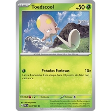 POKEMON DESTINOS DE PALDEA CARTA TOEDSCOOL REVERSE
