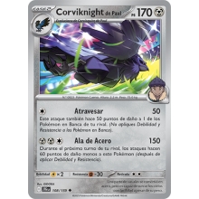 POKEMON AVENTURAS COMPARTIDAS CARTA CORVIKNIGHT POCO COMA?N