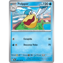 POKEMON AVENTURAS COMPARTIDAS CARTA PELIPPER POCO COMA?N