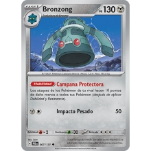 POKEMON EVOLUCIONES PRISMATICAS CARTA BRONZONG POCO COMUN