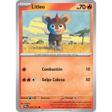 POKEMON PRISMATIC EVOLUTIONS CARTA LITLEO COMUN