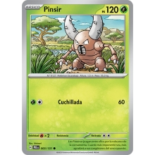 POKEMON PRISMATIC EVOLUTIONS CARTA PINSIR COMUN