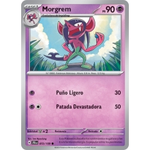 POKEMON JOURNEY TOGETHER CARTA MORGREM COMUN
