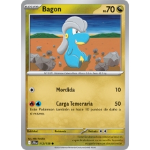 POKEMON AVENTURAS COMPARTIDAS CARTA BAGON COMUN