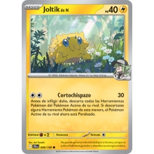 POKEMON AVENTURAS COMPARTIDAS CARTA JOLTIK DE N COMA?N