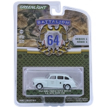 GREENLIGHT 61050C 1:64 BATTALION 64 SERIES 5 1946 FORD FORDOR SUPER DELUXE U . S NAVY STAFF CAR SOLID PACK