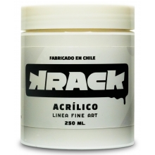 KRACK ACRILICO BLANCO TIZA 250ML
