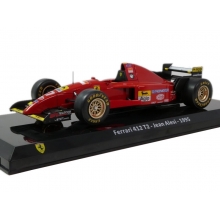 MAGAZINE 24FER2025-18 1:24 1995 FERRARI 412 T2 JEAN ALESI RED