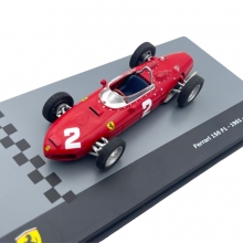 MAGAZINE 24FER2025-27 1:24 1961 FERRARI 156 F1 2 PHIL HILL RED FORMULA 1