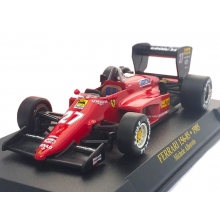 MAGAZINE 24FER2025-29 1:24 1985 FERRARI 156-85 27 MICHELE ALBORETO RED