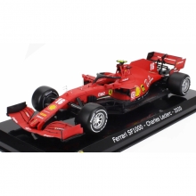 MAGAZINE 24FER2025-38 1:24 2020 FERRARI SF1000 16 CHARLES LECLERC RED FORMULA 1