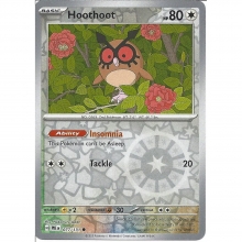 POKEMON PRISMATIC EVOLUTIONS CARTA HOOTHOOT REVERSE