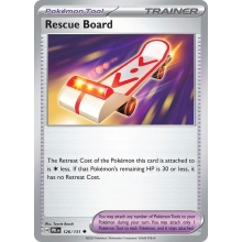 POKEMON PRISMATIC EVOLUTIONS CARTA RESCUE BOARD POCO COMUN