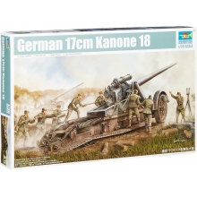 TRUMPETER 02313 1:35 GERMAN 17CM KANONE 18 HEAVY GUN