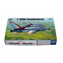 TRUMPETER 02822 1:48 F 100D IN THUNDERBIRDS LIVERY