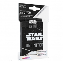 GAMEGENIC GGS15063ML GG STAR WARS UNLIMITED ART SLEEVES CARD BACK WHITE