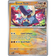 POKEMON PRISMATIC EVOLUTIONS CARTA GREAT TUSK POCO COMUN