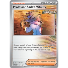 POKEMON PRISMATIC EVOLUTIONS CARTA PROFESSOR SADAS VITALITY POCO COMUN