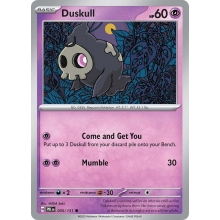 POKEMON PRISMATIC EVOLUTIONS CARTA DUSKULL COMUN