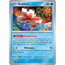 POKEMON PRISMATIC EVOLUTIONS CARTA GOLDEEN COMUN