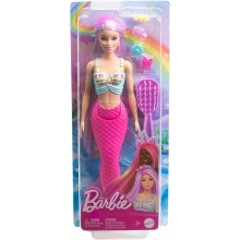 MATTEL HRR00 BARBIE FANTASIA MUÑECA CABELLO LARGO DE ENSUEÑO SIRENA