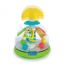 CLEMENTONI 17895 HAPPY FRIENDS SPINNING TOP