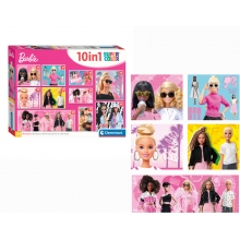 CLEMENTONI 20282 PUZZLE 1 X 60 + 2 X 48 + 4 X 30 + 3 X 18 PIEZAS BARBIE