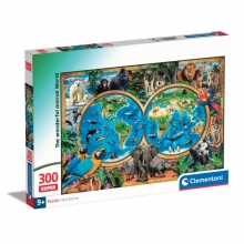CLEMENTONI 21723 PUZZLE 300 PIEZAS THE WONDERFUL ANIMAL WORLD