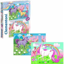 CLEMENTONI 24754 PUZZLE 2 X 20 PIEZAS I BELIEVE IN UNICORNS