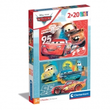 CLEMENTONI 24808 PUZZLE 20 PIEZAS CARS