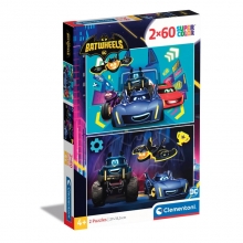 CLEMENTONI 24812 PUZZLE 60 PIEZAS BATWHEELS