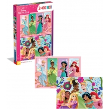 CLEMENTONI 24824 PUZZLE 60 PIEZAS DISNEY PRINCESS