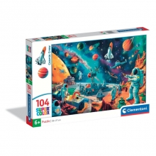 CLEMENTONI 25036 PUZZLE 104 PIEZAS COSMIC CREW