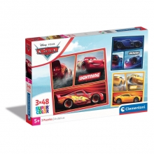 CLEMENTONI 25305 PUZZLE 3 X 48 PIEZAS DISNEY CARS