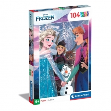 CLEMENTONI 25742 PUZZLE 104 PIEZAS FROZEN