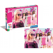 CLEMENTONI 25752 PUZZLE 104 PIEZAS BARBIE