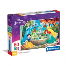 CLEMENTONI 26064 PUZZLE 60 PIEZAS PRINCESS