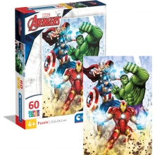 CLEMENTONI 26193 PUZZLE 60 PIEZAS MARVEL AVENGERS