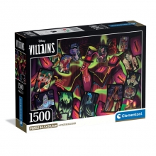 CLEMENTONI 31744 PUZZLE 1500 PIEZAS DISNEY VILLAINS