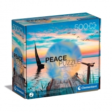 CLEMENTONI 35121 PUZZLE 500 PIEZAS PEACEFUL WIND