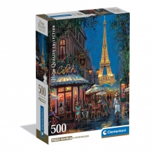 CLEMENTONI 35577 PUZZLE 500 PIEZAS NIGHT AT THE EIFFEL CAFE