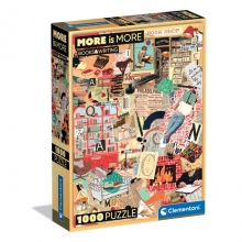 CLEMENTONI 37074 PUZZLE 1000 PIEZAS MORE IS MORE BOOKS & WRITING