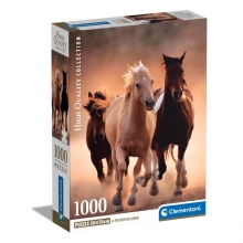 CLEMENTONI 39771 PUZZLE 1000 PIEZAS RUNNING HORSES