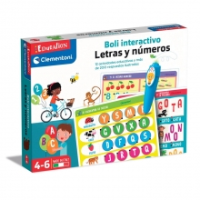 CLEMENTONI 55319 LAPIZ INTERACTIVO LETRAS Y NUMEROS