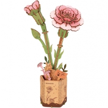 ROBOTIME TW051 PINK CARNATION