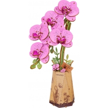 ROBOTIME TW091 PURPLE MOTH ORCHID