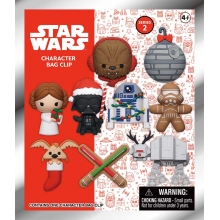 MONOGRAM 29180 STAR WARS SEASONAL 3D FOAM BAG CLIP SERIES 2