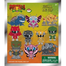 MONOGRAM 75115 GODZILLA VS POWER RANGERS 3D FOAM BAG CLIP SERIES 1