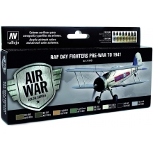 VALLEJO 71149 MODEL AIR SET DAY FIGHTERS PRE - WAR TO 1941